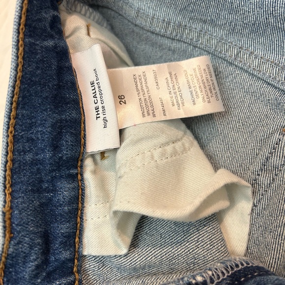 Joe’s Jeans The Callie High Rise Cropped Boot Cut Women’s Denim 26 - Picture 5 of 6